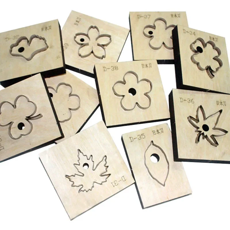 Leathercraft Japan - Leather craft leaf shape petal mould