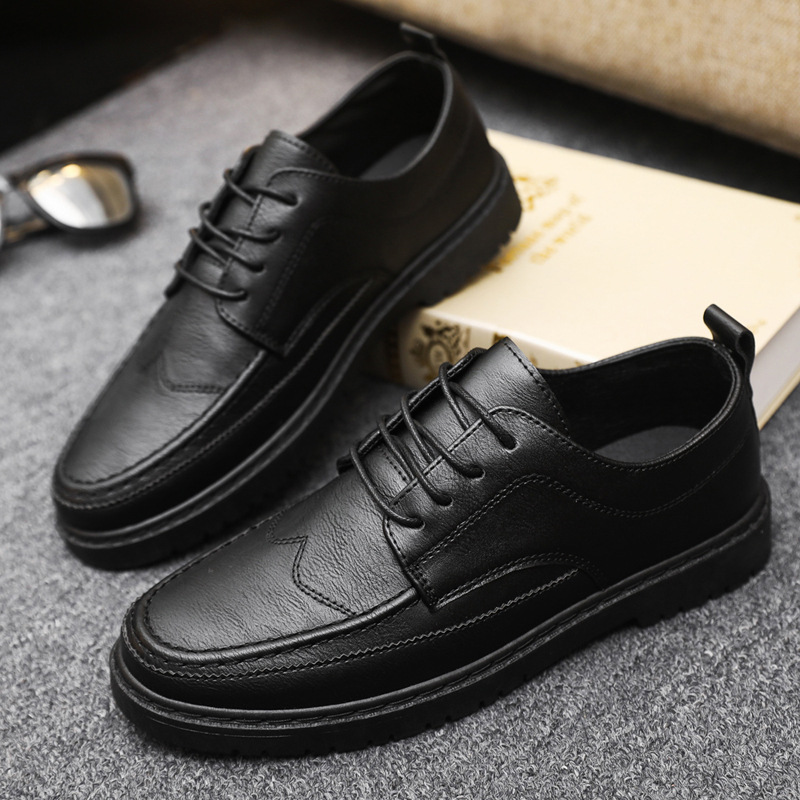 Brand Men's Casual Shoes Class - Leatherworking Classic ulasan dan harga