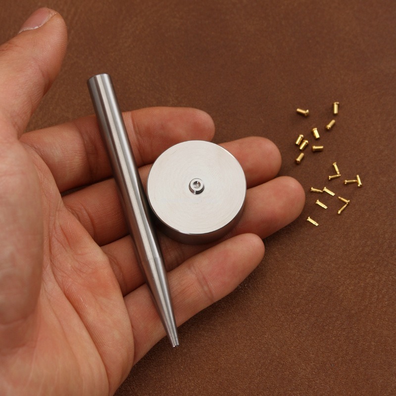 Stainless Steel Nail Installat - Leatherwork Tool Kit ulasan dan harga