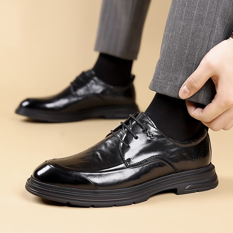 Fashion New Men Business Briti - Leatherworking Classic ulasan dan harga