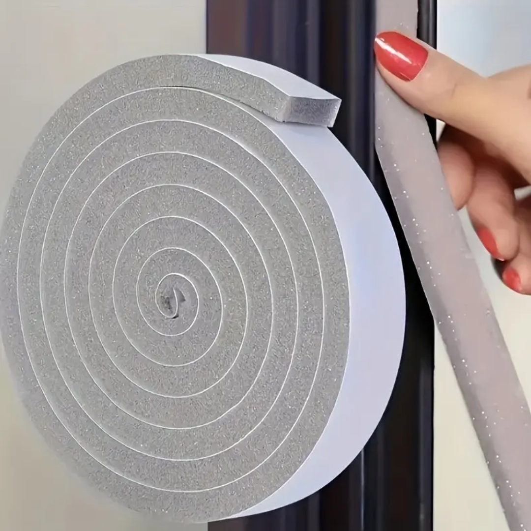 4M PU Sponge Foam Seal Strip T - Contact Cement Leather ulasan dan harga
