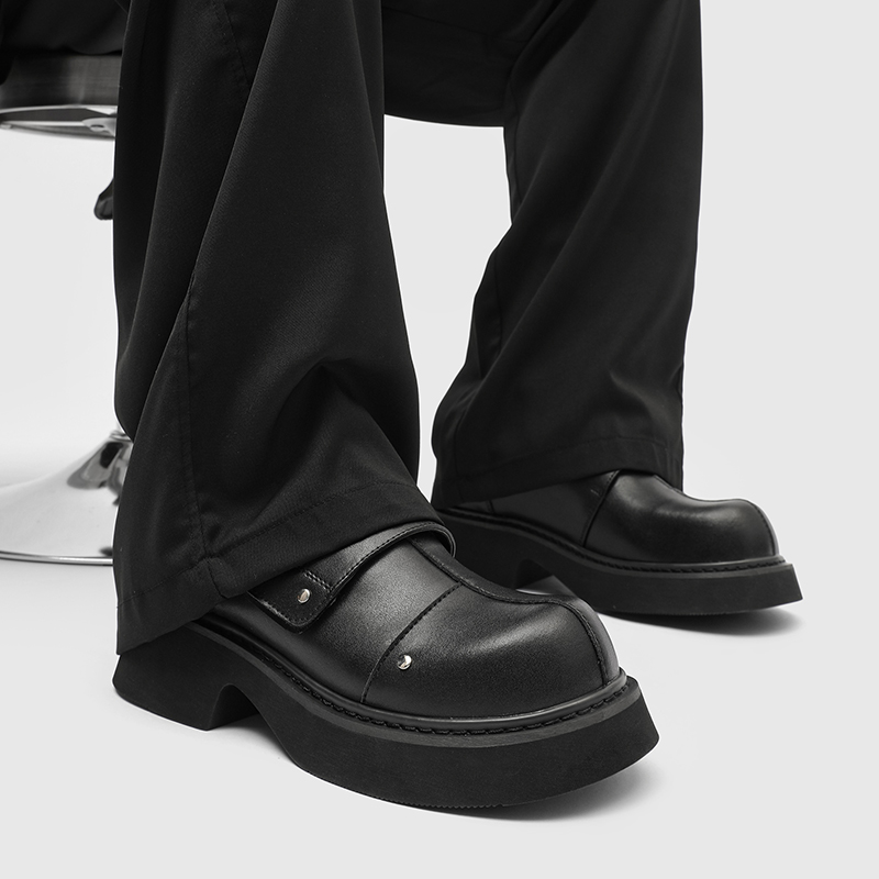 Thick soled men's leather shoe - Leatherworking Classic ulasan dan harga
