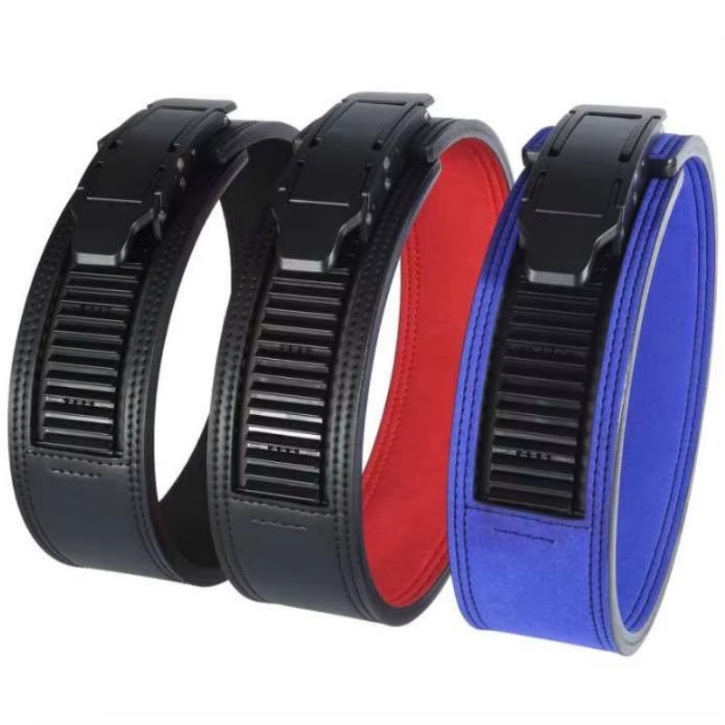 New Design PR Gym Waist Workou - Leather Workout Belt ulasan dan harga