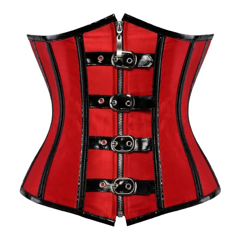 Waist Trainer Gothic Underbust - Leather Workout Belt ulasan dan harga