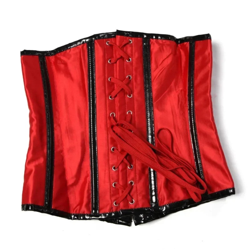 Waist Trainer Gothic Underbust - Leather Workout Belt ulasan dan harga