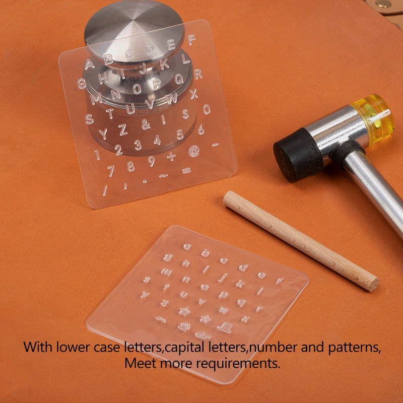 WUTA 3 Pcs Leather Stamping Ca - Leatherwork Tool Kit ulasan dan harga