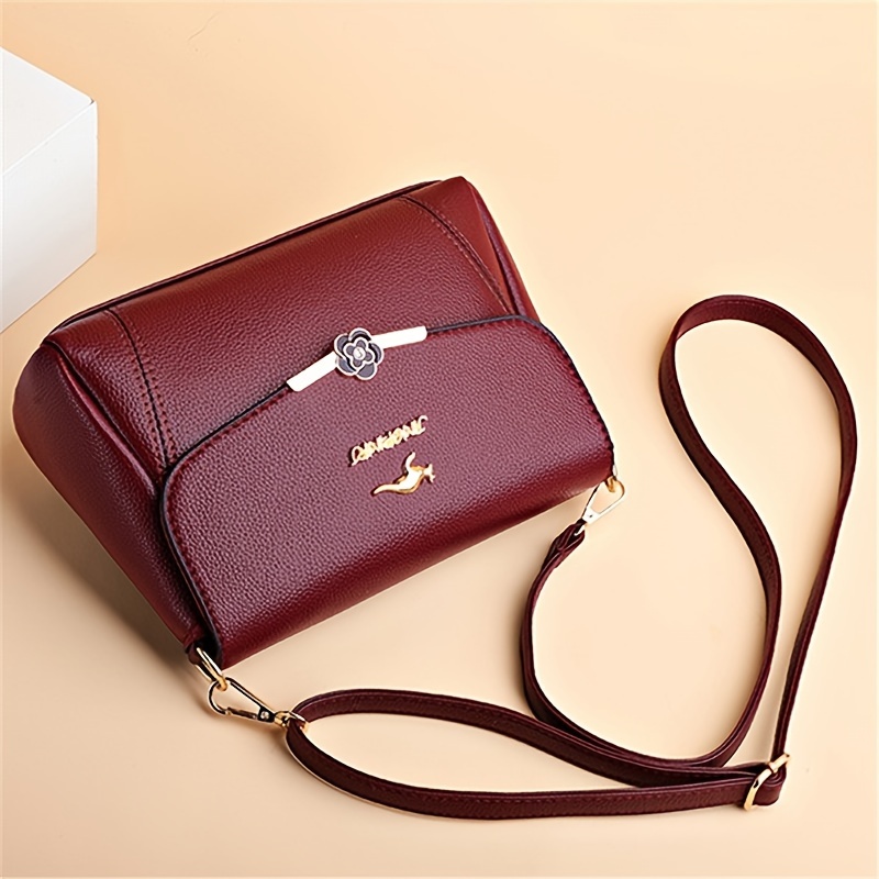 Letter Decorated Flip Top Larg - Leatherwork Letters ulasan dan harga