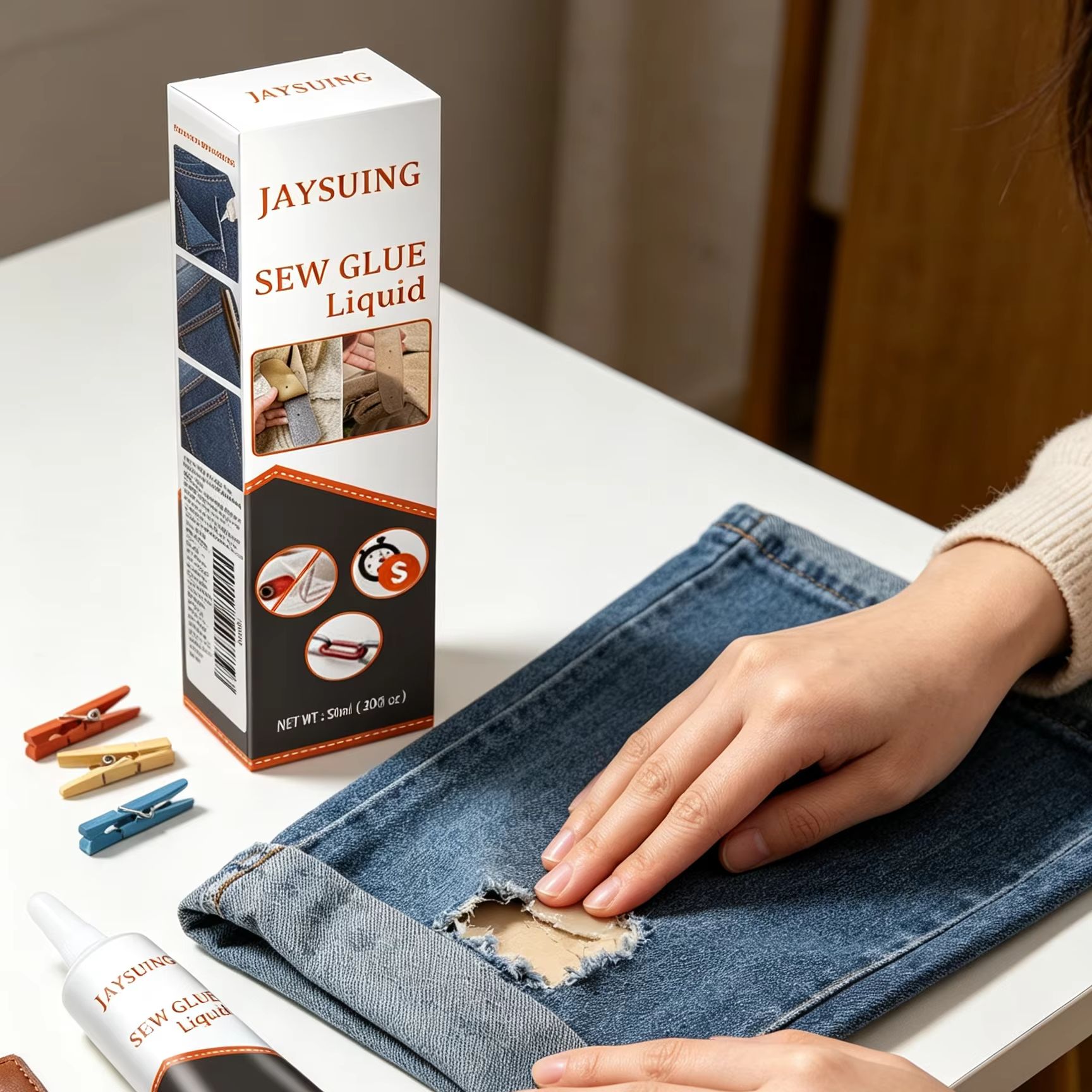 Jaysuing Sewing Glue Clothing  - Contact Cement Leather ulasan dan harga