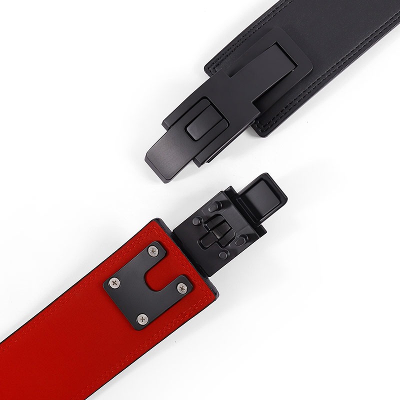 Weightlifting Belt Cowhide Lea - Leather Workout Belt ulasan dan harga