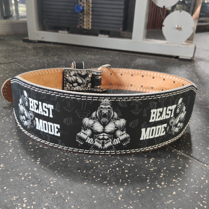 Men Weightlifting Belt Gym Wom - Leather Workout Belt ulasan dan harga