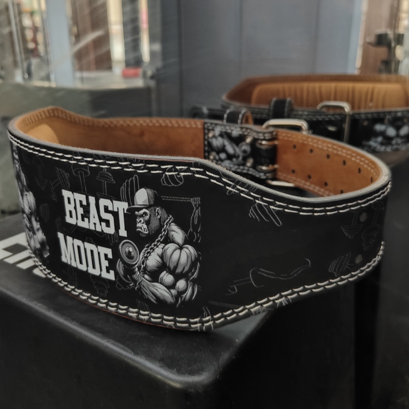 Men Weightlifting Belt Gym Wom - Leather Workout Belt ulasan dan harga