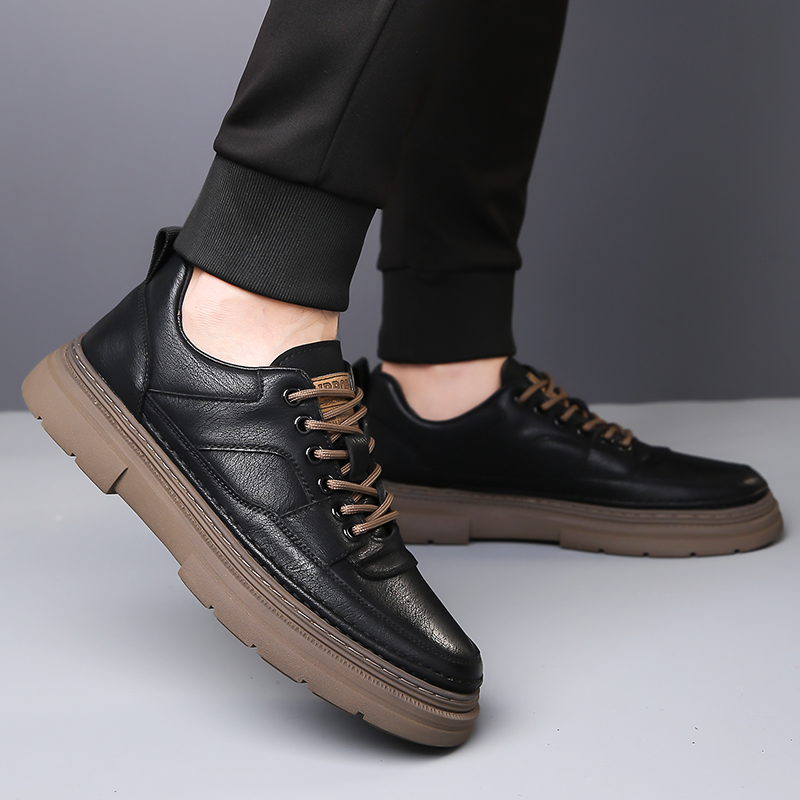 Men's thick soled board shoes  - Leatherworking Classic ulasan dan harga
